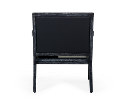 Picture of Modrest Hallam - Glam Black and White Cowhide Accent Chair