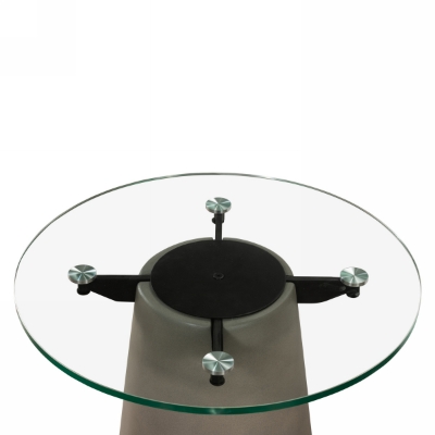 Picture of Nova Domus Essex - Contemporary Concrete, Metal and Glass End Table