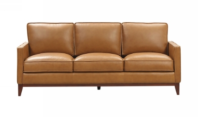 Picture of Divani Casa Naylor - Modern Brown Italian Leather Split Sofa