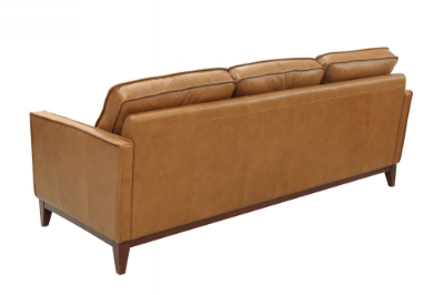 Picture of Divani Casa Naylor - Modern Brown Italian Leather Split Sofa