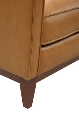 Picture of Divani Casa Naylor - Modern Brown Italian Leather Split Chair