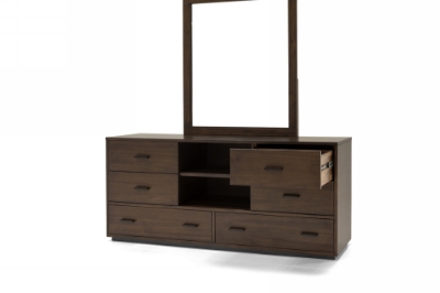 Picture of Nova Domus Fantasia - Contemporary Dark Walnut Dresser