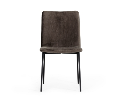 Picture of Modrest Maggie - Modern Black and Brown Dining Chair (Set of 2)