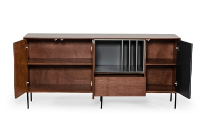 Picture of Modrest Ackley - Modern Walnut, Grey and Charcoal Buffet