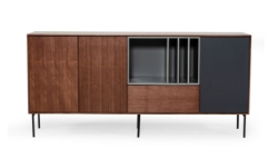 Picture of Modrest Ackley - Modern Walnut, Grey and Charcoal Buffet