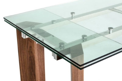 Picture of Modrest Helena -  Modern Extendable Glass Dining Table - Large  