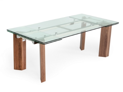 Picture of Modrest Helena -  Modern Extendable Glass Dining Table - Large  