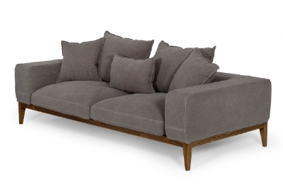 Picture of Divani Casa Corina - Modern Grey Fabric Sofa