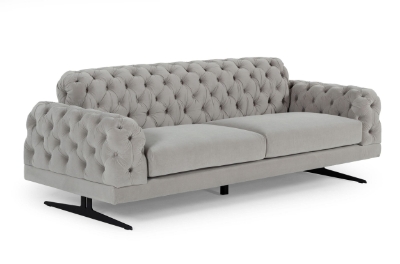 Picture of Divani Casa Sepulveda - Modern Grey Fabric Sofa