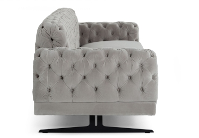 Picture of Divani Casa Sepulveda - Modern Grey Fabric Sofa