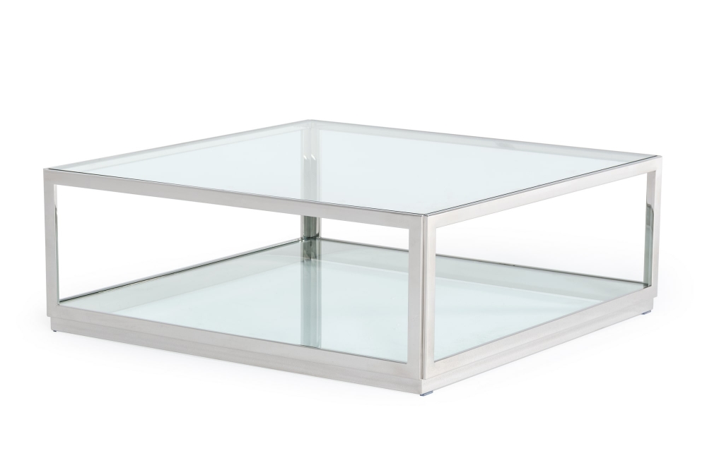 Picture of Modrest Weller - Modern Stainless Steel Coffee Table 