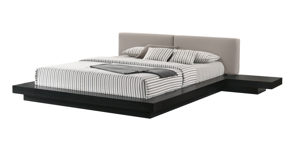 Picture of Modrest Tokyo - Contemporary Black and Grey Platform Bed 