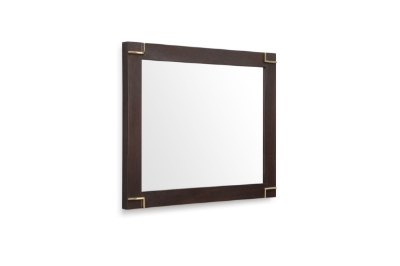 Picture of Modrest Moontide - Modern Smoked Ash & Gold Mirror