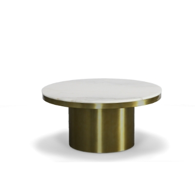 Picture of Modrest Rocky - Glam White & Gold Coffee Table