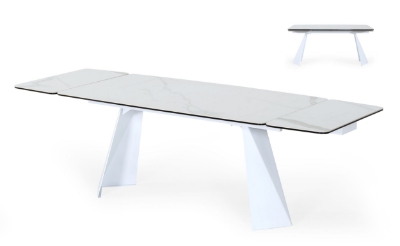 Picture of Modrest Encanto - Modern White Ceramic Dining Table