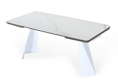 Picture of Modrest Encanto - Modern White Ceramic Dining Table