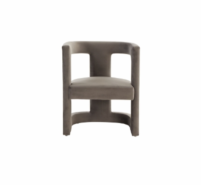 Picture of Modrest Kendra - Modern Grey Fabric Accent Chair