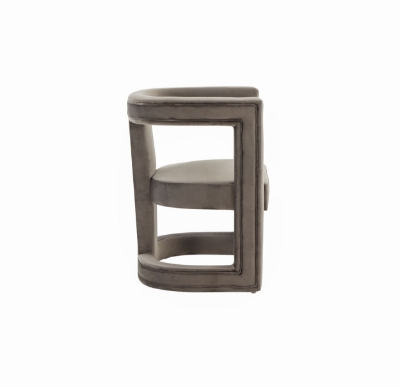 Picture of Modrest Kendra - Modern Grey Fabric Accent Chair