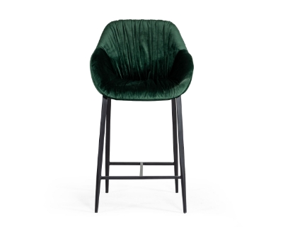 Picture of Modrest Katrina - Modern Green Fabric Bar Stool