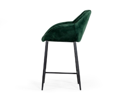 Picture of Modrest Katrina - Modern Green Fabric Bar Stool