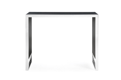 Picture of Modrest Manston - Modern Black Oak & Stainless Steel Bar Table