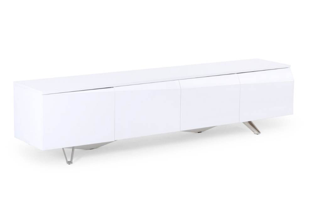 Picture of Modrest Columbia - Modern White TV Stand