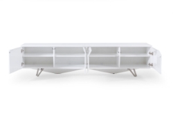 Picture of Modrest Columbia - Modern White TV Stand