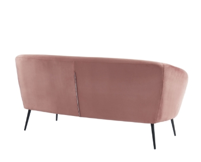 Picture of Divani Casa Koeing - Modern Coral Fabric Sofa