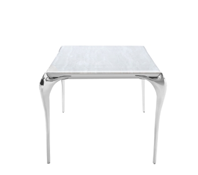 Picture of Modrest Vince - Modern Faux Marble & Stainless Steel Dining Table