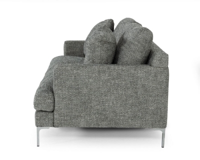 Picture of Divani Casa Janina - Modern Dark Grey Fabric Sofa