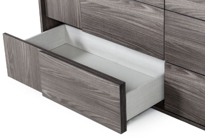 Picture of Nova Domus Asus - Italian Modern Elm Grey Dresser