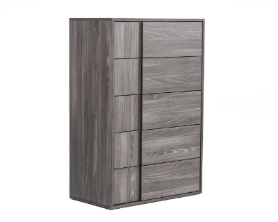 Picture of Nova Domus Asus - Italian Modern Elm Grey Chest