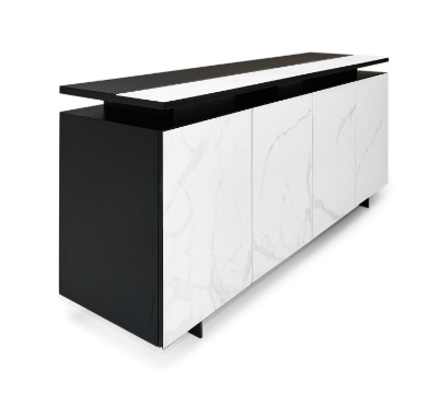 Picture of Modrest Schulz - Modern Black & White Ceramic Buffet