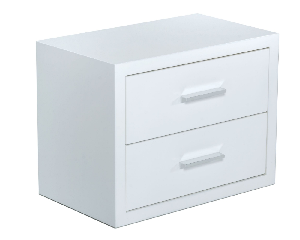 Picture of Modrest Adan - Modern White Nightstand