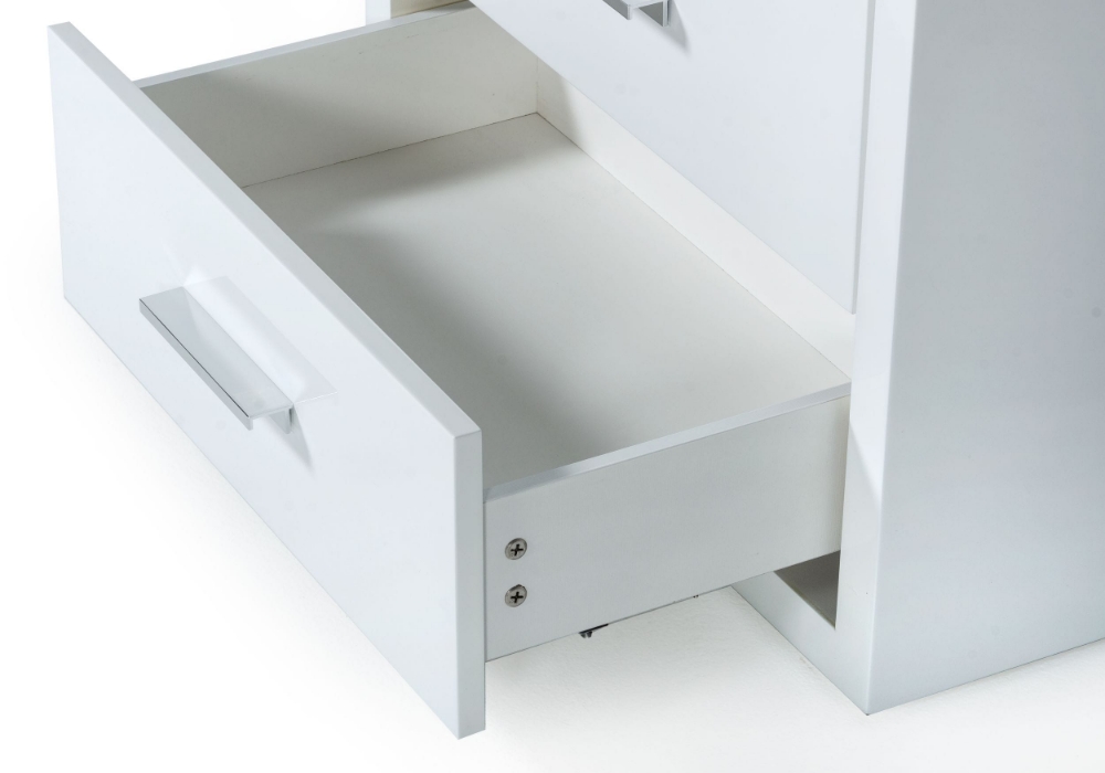 Picture of Modrest Adan - Modern White Nightstand