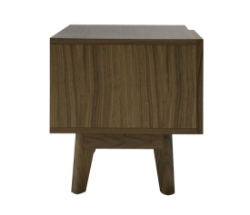 Picture of Modrest Abelard - Mid-century Walnut Nightstand