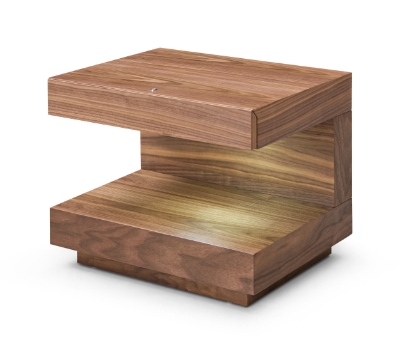 Picture of Modrest Esso - Contemporary Walnut Nightstand