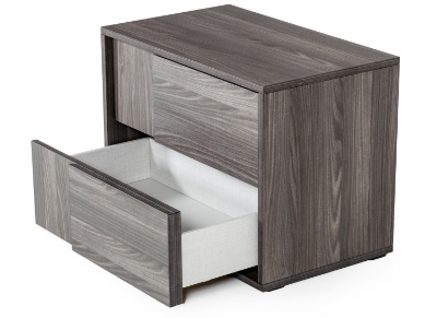 Picture of Nova Domus Asus - Italian Modern Elm Grey Bedroom Set