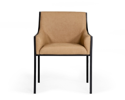 Picture of Modrest Raul - Modern Suede Tan Dining Chair