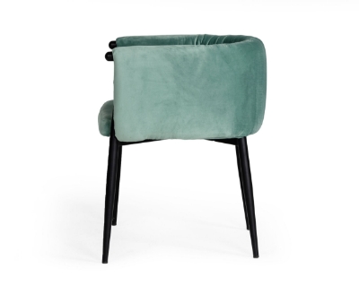 Picture of Modrest Belcaro - Modern Light Green Fabric Dining Chair