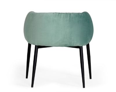 Picture of Modrest Belcaro - Modern Light Green Fabric Dining Chair