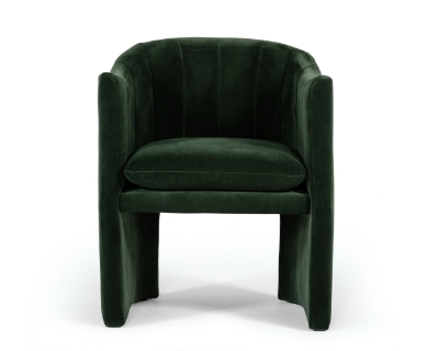 Picture of Modrest Danube - Modern Jade Green Fabric Dining Chair