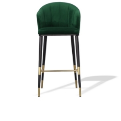 Picture of Modrest Adak - Modern Glam Green with Black & Gold Barstool