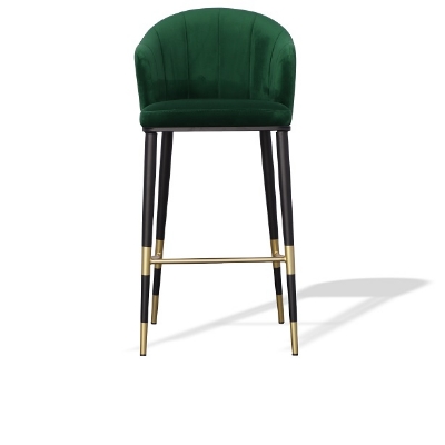 Picture of Modrest Adak - Modern Glam Green with Black & Gold Barstool