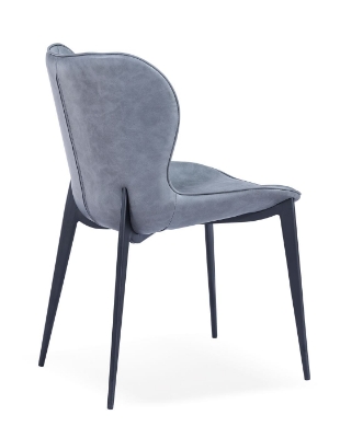 Picture of Modrest Felicia - Modern Grey & Black Dining Chair (Set of 2)