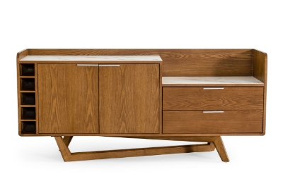 Picture of Modrest James - Contemporary Walnut & White Buffet