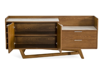 Picture of Modrest James - Contemporary Walnut & White Buffet