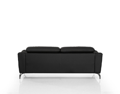 Picture of Divani Casa Danis - Modern Black Leather Sofa