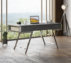 Picture of Modrest Dessart - Modern Elm Grey Office Desk