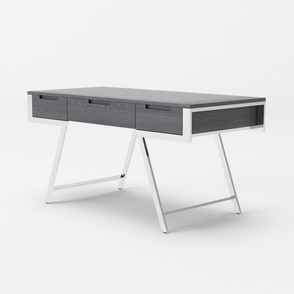 Picture of Modrest Dessart - Modern Elm Grey Office Desk